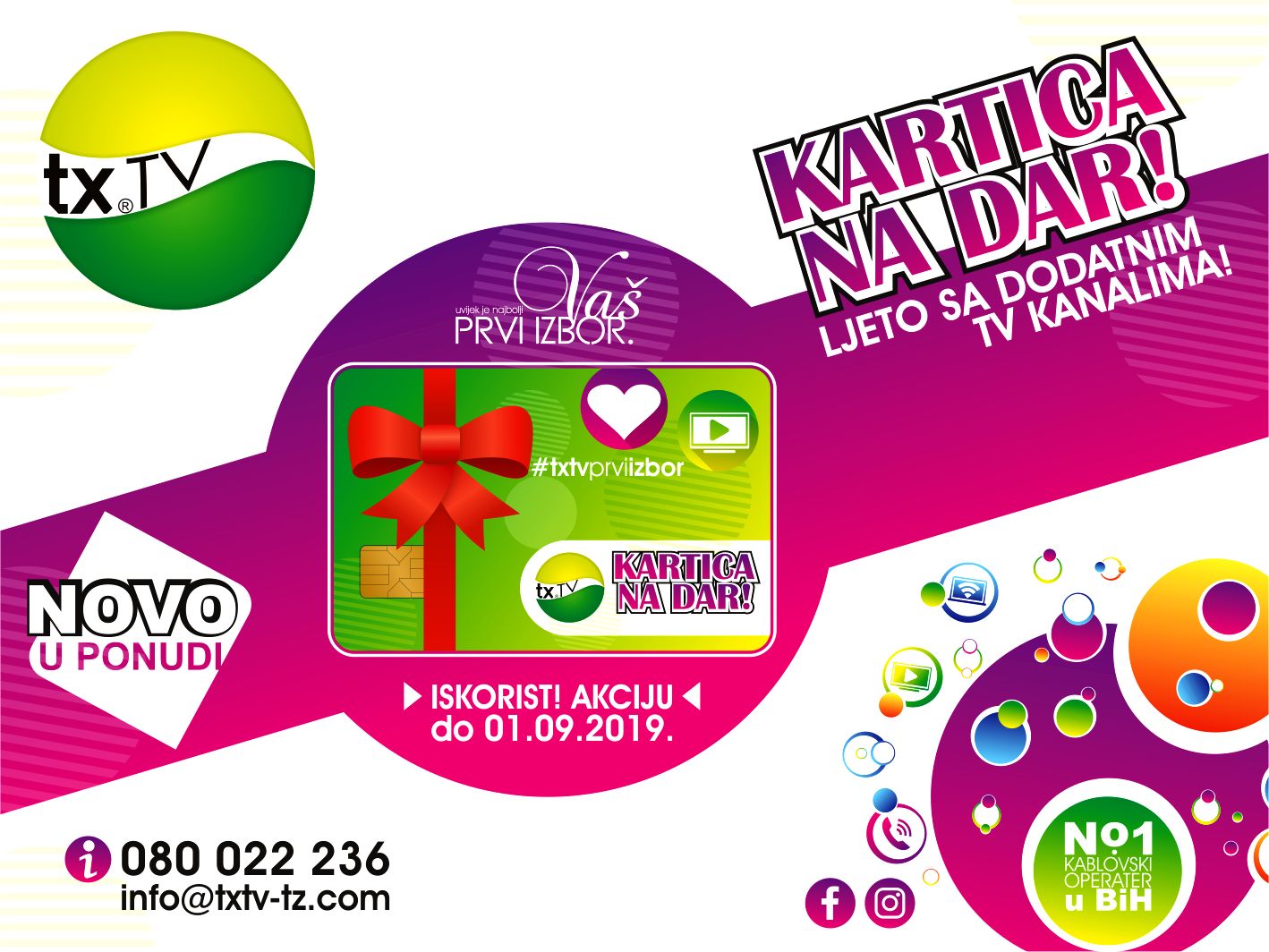 Akcija kartica na dar!