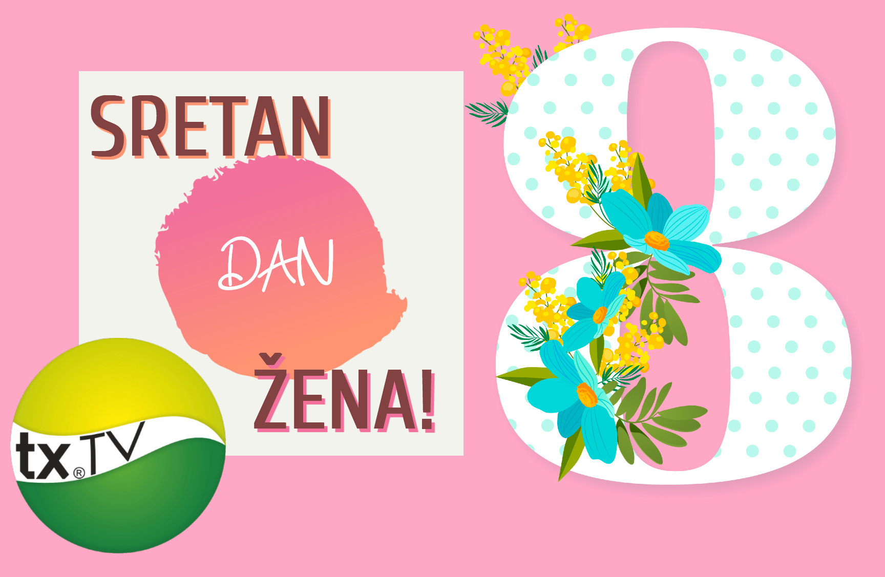 Čestitka povodom 8. marta - Međunarodnog dana žena